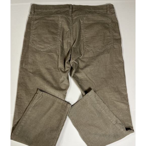 Theory‎ Raffi Slim Fit Grey 5 Pocket Mens 36X28 corduroy pants - Picture 4 of 6